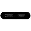 StarTech.com Adaptér, Thunderbolt 3, počet zobrazení: 1, 4 k, video připojení: HDMI, Display Port, standard: USB typu C
