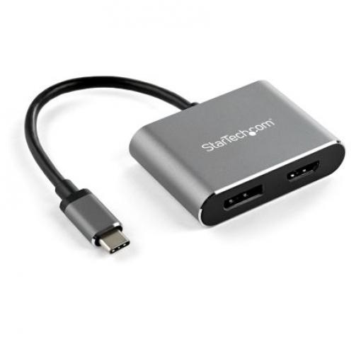 StarTech.com Adaptér, Thunderbolt 3, počet zobrazení: 1, 4 k, video připojení: HDMI, Display Port, standard: USB typu C