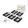 Držák s drážkou na pevný disk StarTech.com Montážní držák pro pevný disk SSD/HDD, 95 x 156 x 110 mm SATA, SAS 63.5 mm
