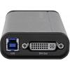 Převodník videa, 1080, typ USB: USB A, video připojení: DVI, standard: USB 3.0