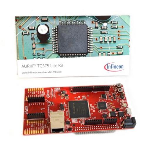 Infineon Vyhodnocovací deska, AURIX, Vývojová sada KITA2GTC375LITETOBO1, Jednočipový mikrokontrolér Aurix Tricore,