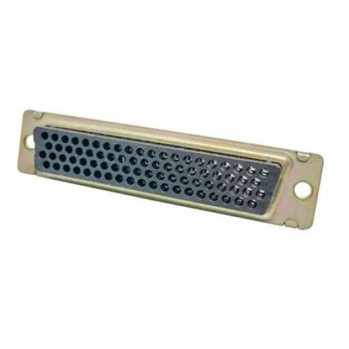 Amphenol India Konektor D-Sub, řada: M24308, počet kontaktů: 78, orientace těla: Rovný 2.29 mm, Montáž do panelu