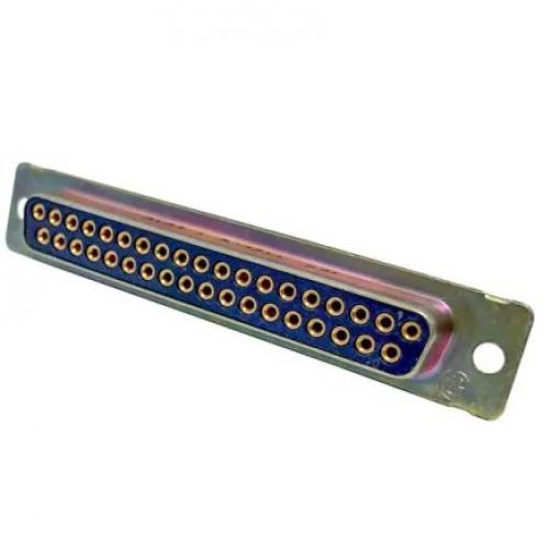 Amphenol India Konektor D-Sub, řada: M24308, počet kontaktů: 37, orientace těla: Rovný 2.77 mm, Montáž do panelu