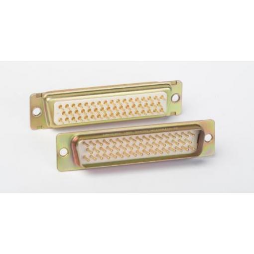 Amphenol India Konektor D-Sub, řada: M24308, počet kontaktů: 78, orientace těla: Rovný 2.29 mm, Montáž do panelu