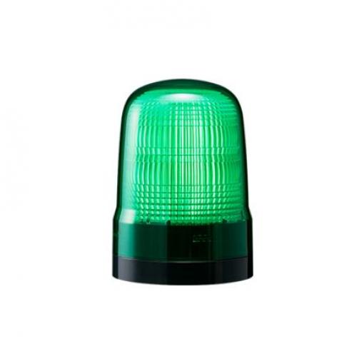 Patlite LED maják, řada: SL Blikající barva Zelená 24V dc LED Základna 0.04A, 0.08 A CSA-C22.2 No.14, EN61000-3-2,