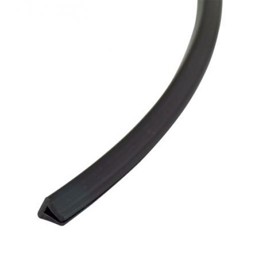 Kabelová průchodka Krycí lišta Polyetylen Černá RS PRO 1 mm