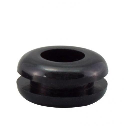 Kabelová průchodka Kabelová průchodka až 7.8 mm Polyvinylchlorid Černá RS PRO 2.3 mm 10.9 mm