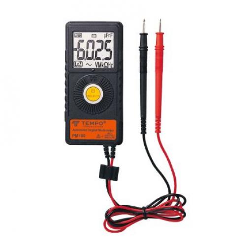 Multimetr Ruční 10 A ac, typ displeje: Digitální 450 V ac, číslo modelu: PM100 Tempo 8 A dc