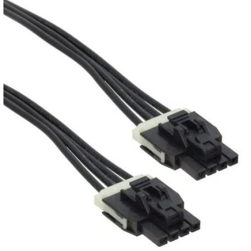 Kabel pro připojení k desce 4 1 m Vnitřní, řada: 145130 Molex Nano-Fit 4 Vnitřní Nano-Fit