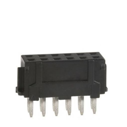 Konektor PCB, řada: 79107, orientace těla: Svislé, rozteč: 2 mm Deska-deska, Signální, počet kontaktů: 16, počet řad: 2,