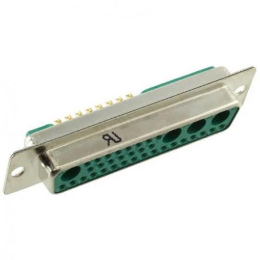 FCT from Molex Konektor D-Sub, řada: 173107, počet kontaktů: 36, orientace těla: Rovný, Panel Vnitřní, 1000V, Šroubová