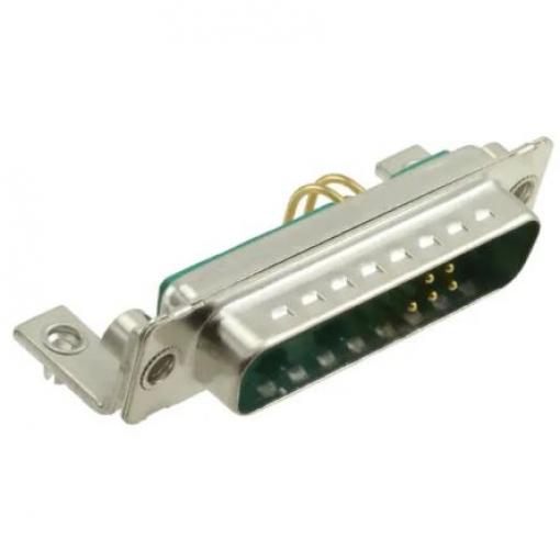 FCT from Molex Konektor D-Sub, řada: 173107, počet kontaktů: 9, orientace těla: Pravý úhel, Průchozí otvor Vnější,