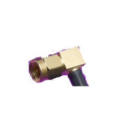 Molex Koaxiální konektor, řada: 73391 Vnější, 50 Ω, orientace těla: Pravý úhel, Povrch Konektor SMA Kabel, 18GHz,