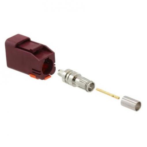 Molex Koaxiální konektor, řada: 73403 Vnější, 50 Ω, orientace těla: Rovný, Montáž na plošný spoj Konektor SMB Kabel,