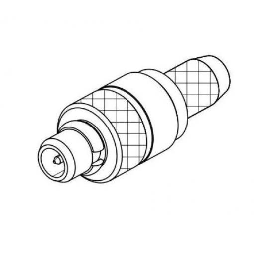 Molex Koaxiální konektor, řada: 73415 Vnější, 50 Ω, orientace těla: Rovný, Montáž na plošný spoj Konektor MCX Kabel,