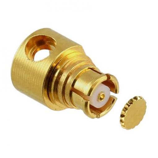 Molex Koaxiální konektor, řada: 73300 Vnitřní, 50 Ω, orientace těla: Pravý úhel, Montáž na plošný spoj Konektor SMP