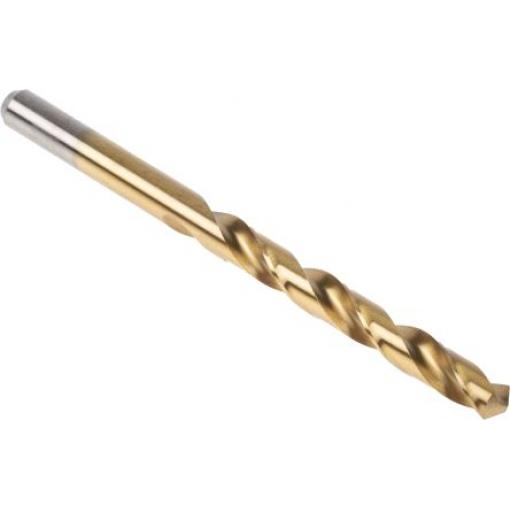 Vrták, celková délka: 117 mm, HSS 8.5 mm, počet kusů: 10 Válcovitý dřík 8.5 mm RS PRO