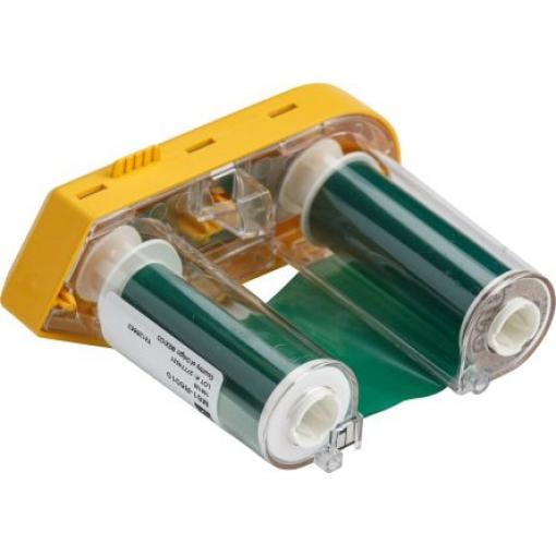 Páska do tiskárny štítků M61-R10010-GN Zelená funguje s modely tiskáren BMP61, M610, M611 Brady 50.8 mm