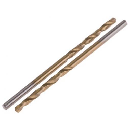 Vrták, celková délka: 46 mm, HSS 1.8 mm, počet kusů: 10 Válcovitý dřík 1.8 mm RS PRO