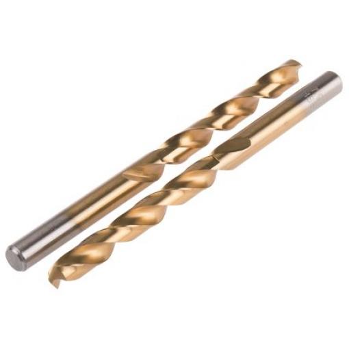 Vrták, celková délka: 117 mm, HSS 7.9 mm, počet kusů: 10 Válcovitý dřík 7.9 mm RS PRO