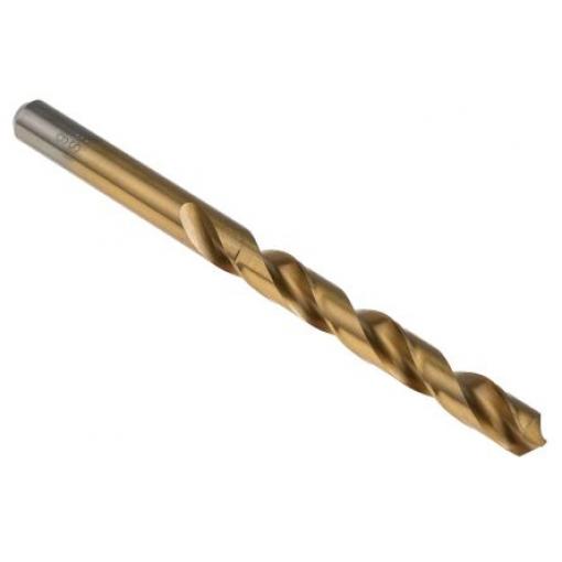 Vrták, celková délka: 125 mm, HSS 9 mm, počet kusů: 10 Válcovitý dřík 9 mm RS PRO