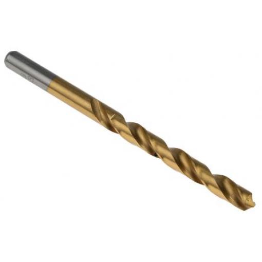 Vrták, celková délka: 101 mm, HSS 6.6 mm, počet kusů: 10 Válcovitý dřík 6.6 mm RS PRO