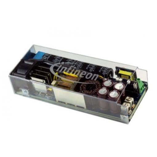 Vyhodnocovací deska EVAL_3K3W_BIDI_PSFB Převodník DC-DC Infineon BAT165, 2EDF7275F, IPL60R075CFD7, IFX91041EJV33,