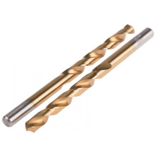 Vrták, celková délka: 109 mm, HSS 7.2 mm, počet kusů: 10 Válcovitý dřík 7.2 mm RS PRO