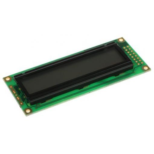 Monochromatický LCD displej Alfanumerické, Reflexní, Powertip