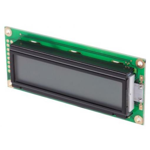 Monochromatický LCD displej Alfanumerické, podsvícení LED, Transflektivní, Powertip