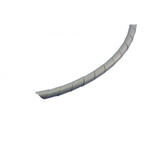 Kabelová spirálová bužírka Polyetylen Šedá 32 mm 32 mm 9 mm RS PRO, řada: Spiral Wrapping Band
