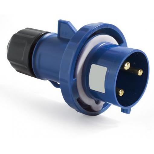 RS PRO Průmyslový napájecí konektor, řada: RS PRO, IP66, IP67, Kabel, formát pólů: 3P, orientace těla: Rovný barva