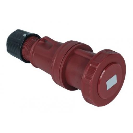 RS PRO Průmyslový napájecí konektor, řada: RS PRO, IP67, Kabel barva Červená, 63 A 3P+N+PE, 415 V