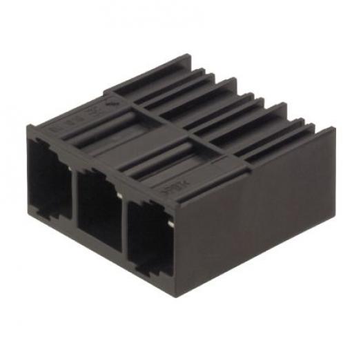 Weidmüller Konektor PCB, řada: BU/SU 10.16HP, rozteč: 10.16 mm, počet řad: 1, počet kontaktů: 3, orientace těla: 90°,