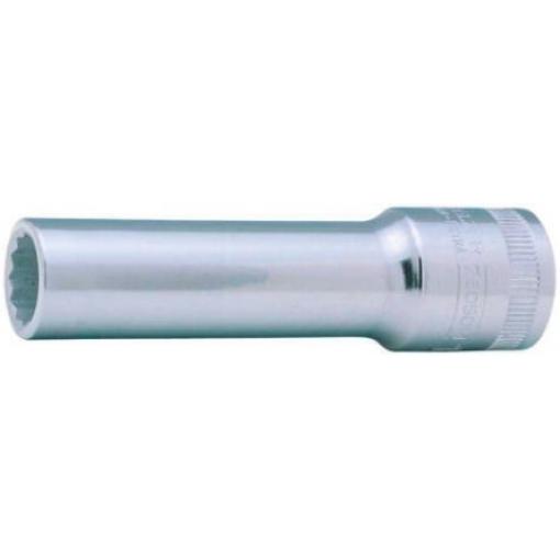 Zásuvka 1/2 in pohon 30 mm 12 bodů Čtvercový, celková délka: 82.6 mm Bahco