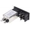 Bulgin Filtr IEC 6A C14 Vnější, Zacvakávací montáž, 250 V ac 2 póly BZM27/A0620/59B