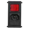 Bulgin Filtr IEC 6A C14 Vnější, Zacvakávací montáž 5 x 20 mm, 250 V ac 1pólový 1 BZV01/A0620/11