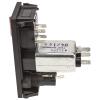 Bulgin Filtr IEC 10A C14 Vnější, Zacvakávací montáž 5 x 20 mm, 250 V ac 2 póly, 70 °C 2, -40 °C BZV03/A0620/06