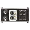 Bulgin Filtr IEC 10A C14 Vnější, Zacvakávací montáž 5 x 20 mm, 250 V ac 2 póly, 70 °C 2, -40 °C BZV03/A0620/09