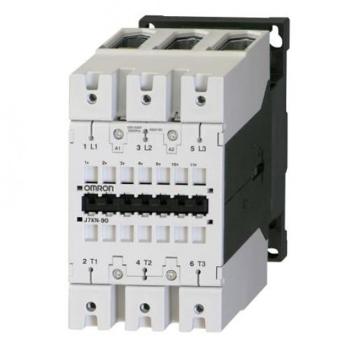 Omron Stykač napětí ve vinutí 230V ac 3pólový 90 A 415V 45 kW 230V ac Řízení motoru, rozsah: J7KN 3P