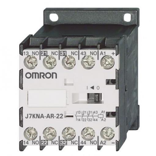 Omron 2 NO, 2 NC Relé stykače napětí ve vinutí 24V dc 4pólový 10 A 888V s 2 NO/2 NC kontakty 24V dc Řízení motoru,