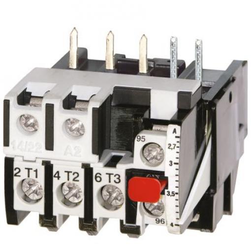 Omron Relé teplotního přetížení, rozsah: J7TKN s Ruční resetováním a hodnotami FLC motoru 1.8A, 2.7 A 2.7A 15 kW 3P