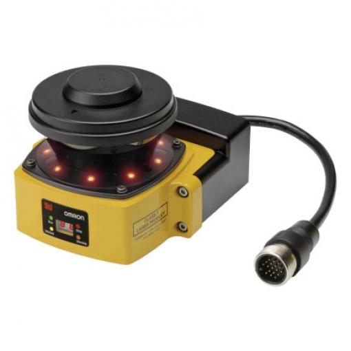 Laserový skener, řada: OS32C Skener EN61496-3 (Type 3 AOPDDR), EN61496-1 (Type 3 ESPE), EN61508 (SIL2) Omron