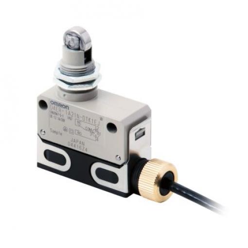 Omron D4ER-N Plunžr s válečkem Koncový spínač 1 NO/1 NC IP67 Tlakově litý zinek 1 A