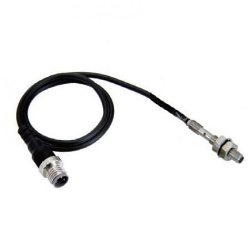 Omron Snímač přiblížení E2E-S04SR8-CJ-B1 0.3M Válec se závitem M4 50 mA E2E IP67 PnP 5 kHz 0.8 mm 30 V dc