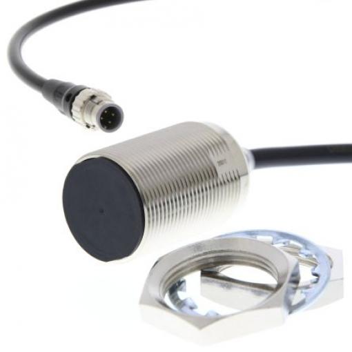 Omron Snímač přiblížení E2E-X23B1T30-M1TJ 0.3M Válec se závitem M30 50 mA E2E IP67 PnP 200 Hz 23 mm 24 V dc