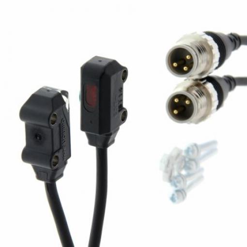 Omron Fotoelektrický snímač, řada: E3T Blok, výstup: PnP Jednocestný