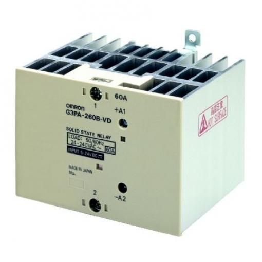 Omron Polovodičové relé 50 A Lišta DIN SPST-NO 528 V G3PA 30V