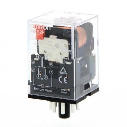 Omron Relé bez blokování DPDT Povrch 10 A 24 V dc MK3P