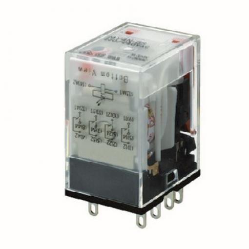 Relé bez blokování 4PDT zásuvné 110 V ac, 120 V ac MY-GS